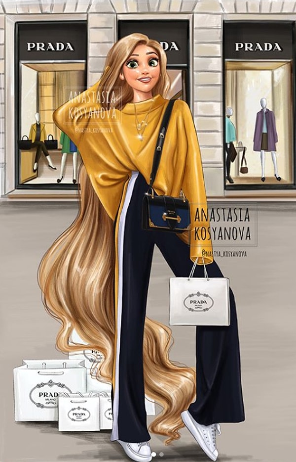 3. Обворожительная Рапунцель