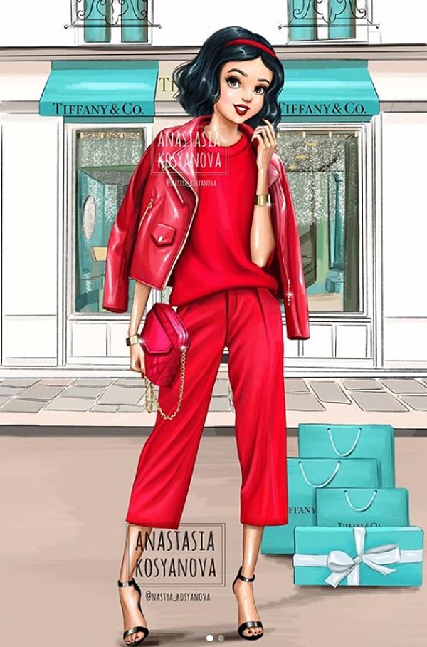 8. Очаровательная Белоснежка