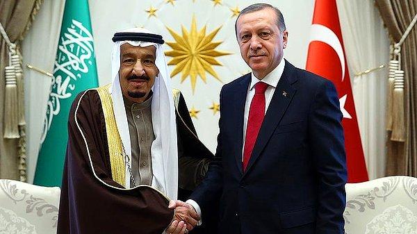 Yapılan açıklamadan saatler önce Cumhurbaşkanı Erdoğan ve Suudi Arabistan Kralı Selman Bin Abdulaziz'in telefonda görüştüğü belirtilmişti.