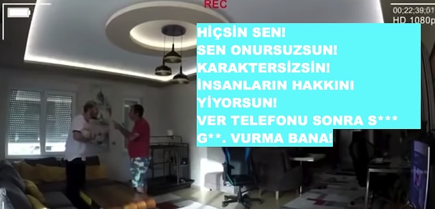 Ağza alınmayacak hakaretlerle amcasını rencide ediyor.