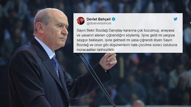 Bahçeli'den 'Öğrenci Andı' Açıklaması: 'Tarihte Türk’tük, Halde Türk’üz, İstikbalde de Türk Olacağız'