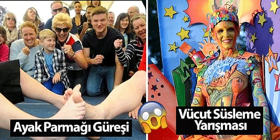 Hangi Akla Hizmet Düzenlendiğini Asla Anlayamayacağınız Birbirinden Garip 17 Yarışma
