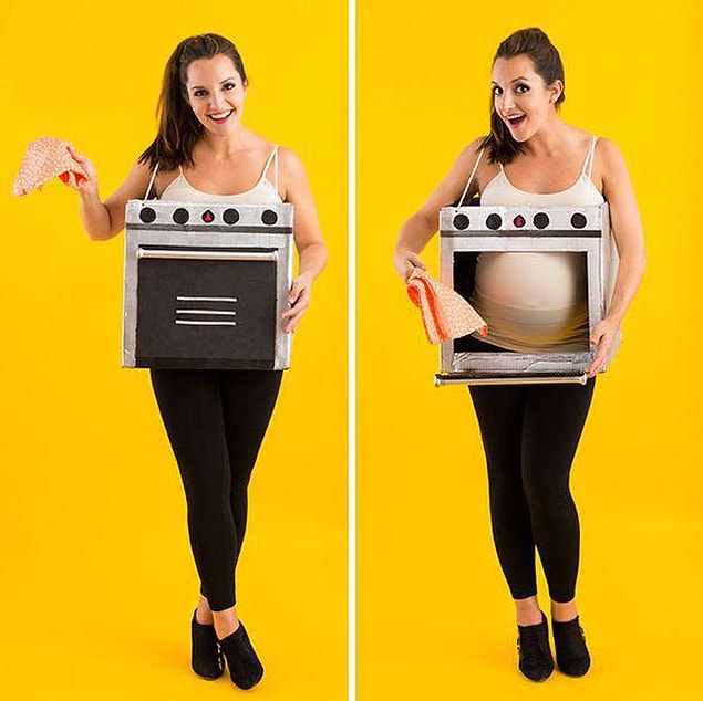 8. Cookie in the oven...
