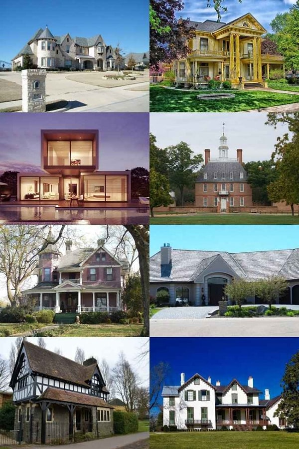 1. Итак, все, что от вас требуется, - всего лишь выбрать дом, который больше всех вам симпатичен и в котором вам хотелось бы жить.