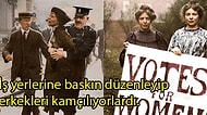 Bu Kadınlar Bir Başka! Yaşam Hakları için Erkek Kamçılayıp Yangın Çıkaran Cesaret Abideleri Süfrajetler