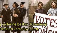 Bu Kadınlar Bir Başka! Yaşam Hakları için Erkek Kamçılayıp Yangın Çıkaran Cesaret Abideleri Süfrajetler