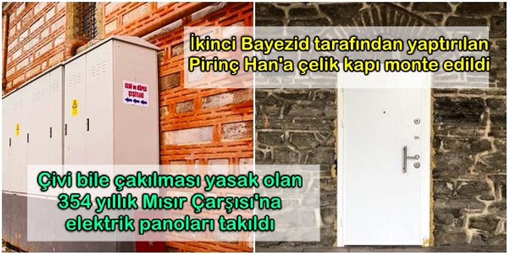 Ecdadımızın Kemikleri Sızlıyor! Restorasyon Konusunda Çağ Atladığımızın İspatı 20 Mimari Facia