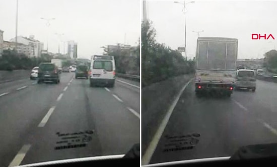 Kimi İnatla Yol Vermedi, Kimi Kazaya Neden Oluyordu: İstanbul'da Bir Ambulansın Zorlu Yolculuğu!