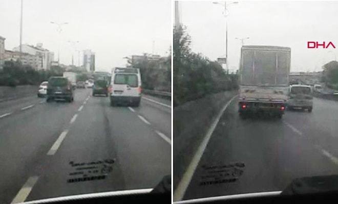 Kimi İnatla Yol Vermedi, Kimi Kazaya Neden Oluyordu: İstanbul'da Bir Ambulansın Zorlu Yolculuğu!