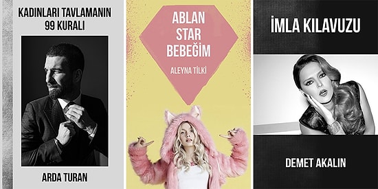 Onların Neyi Eksik! Ünlüler Kitap Çıkarsaydı İsimleri Ne Olurdu?