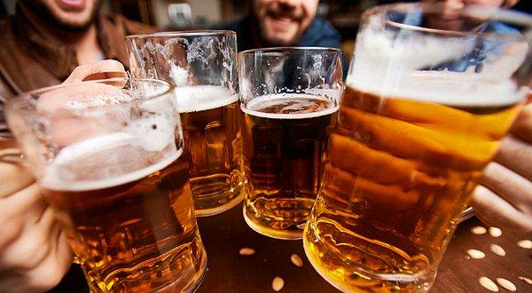 8. 72 milyon litre alkol tüketilecek.