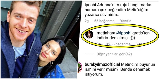 Metin Hara, Sevgilisi Adriana Lima ile Paylaştığı Fotoğrafın Altına Yapılan Yorumlara Verdiği Cevaplarla Herkesi Güldürdü