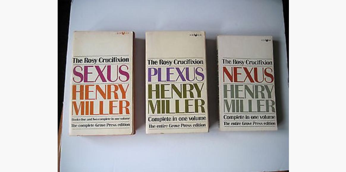 95. Triloji: Seksus, Pleksus, Neksus - Henry Miller (1949–1960)