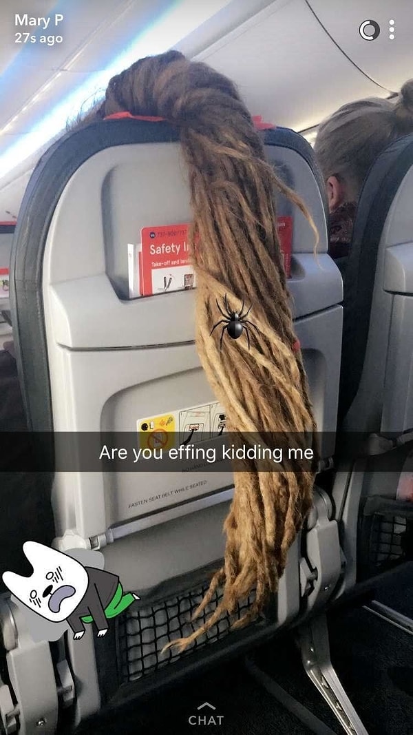 1. Этой Рапунцель с дредами стоит держать свои волосы при себе