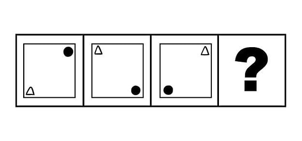 1. Итак, приступим. Выберите картинку, которая подойдет к данной последовательности: