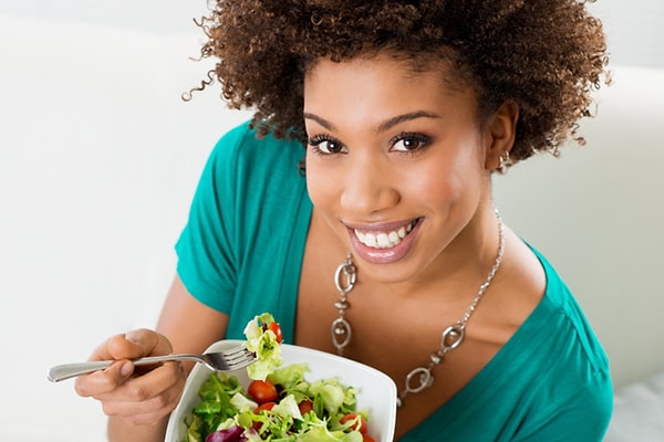 4. Вы едите на обед салат