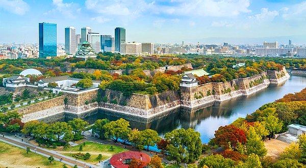 19. Osaka, Japonya - 8.78 milyon ziyaretçi.