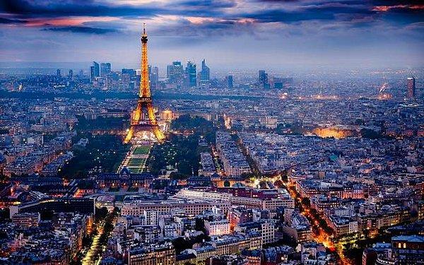 3. Paris, Fransa - 17.95 milyon ziyaretçi.