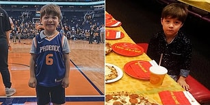Düzenlediği Doğum Günü Partisine Kimse Gelmeyince Yalnız Kalan Çocuğa NBA Takımı Phoenix Suns Sahip Çıktı!