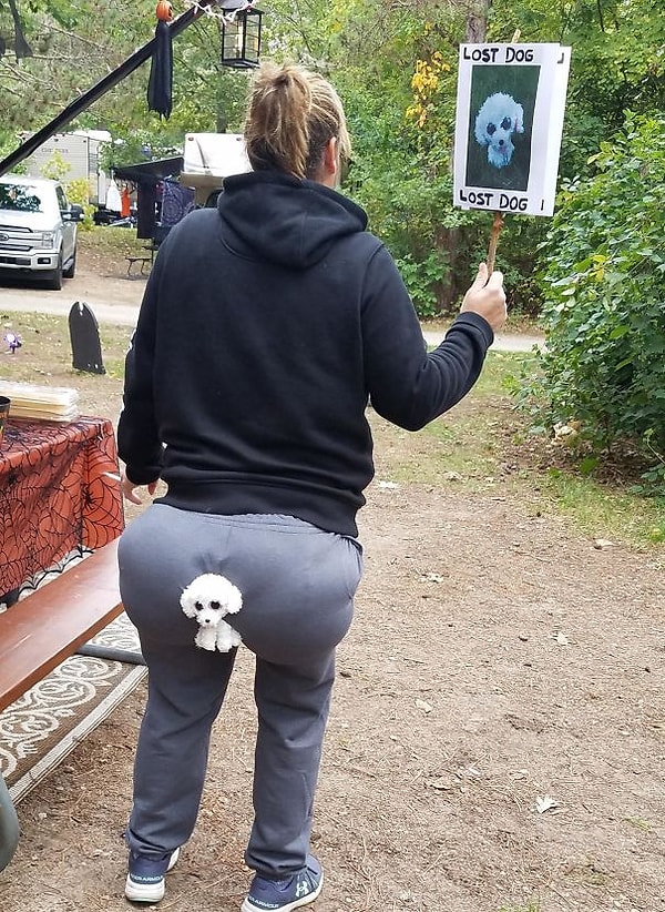 17. У девушки отличное чувство юмора