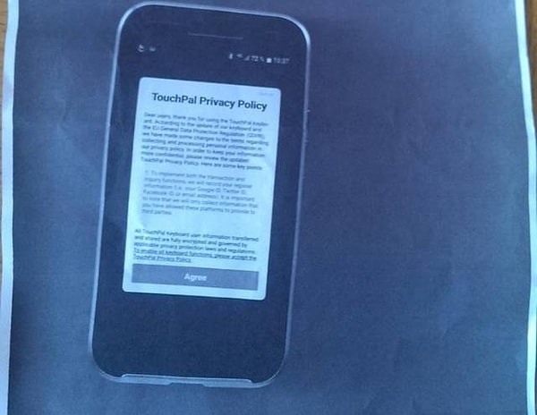 17. "Скриншот с точки зрения моей мамы: отсканировать телефон и напечатать скан на бумаге"