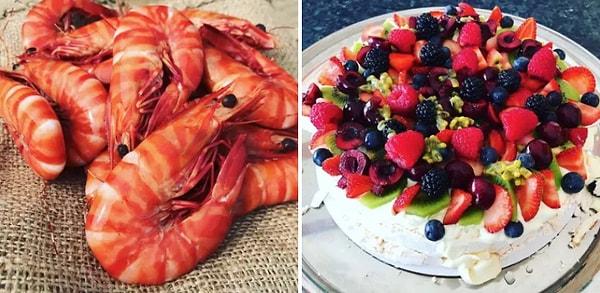 2. На Рождество австралийцы едят вкуснейшие морепродукты и десерт Павлова