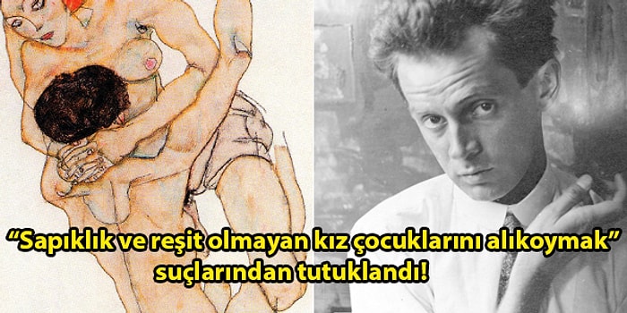 Kardeşiyle Ensest İlişki Kurduğu İddia Edilen Ekspresyonist Ressam Egon Schiele