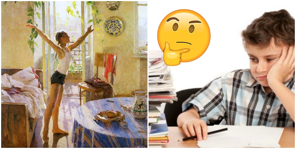 Тест по картинам из школьных учебников для тех, кто никогда не прогуливал литературу :)