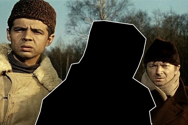 6. Кого вырезали из кадра фильма "Джентльмены удачи"?