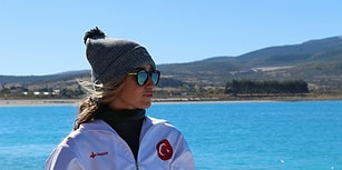 Cumhuriyetin 95. Yılına İthaf Etti: Milli Sporcu Şahika Ercümen Serbest Dalışta Dünya Rekoru Kırdı