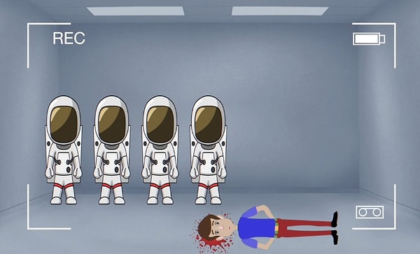 Внимательно посмотрите на снимок, сделанный сразу после нападения, и ответьте, кто из них врет?