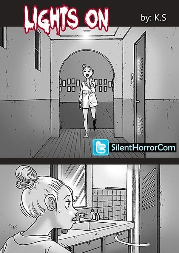 6. Включенный свет: