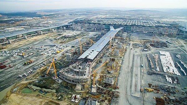 Havalimanı inşaatında bugüne kadar yapılan yatırım 6 milyar Euro
