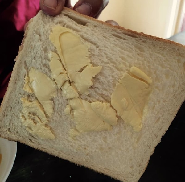 8. "Попросила любимого сделать мне с утра тосты с маслом"