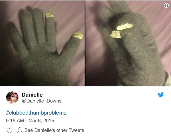 3. Чёртовы перчатки никогда не подходят!