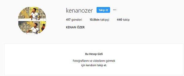 Twitter’da infiale yol açan bu paylaşımların ardından Kenan Özer hesabını kilitleyip fotoğrafa yazdığı açıklamayı “Çok şükür” olarak değiştirirken Ankaragücü resmi Twitter hesabı ise yaptığı alıntıyı sildi.