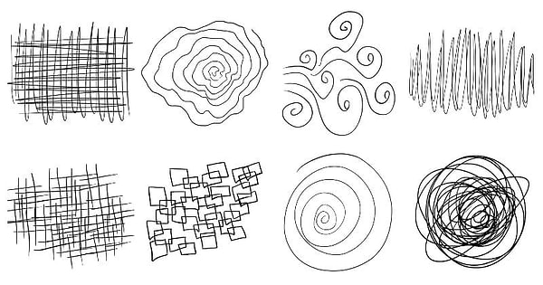 Взгляните на эти каракули и, долго не думая, выберите ту, которая привлекла ваше внимание больше всего: