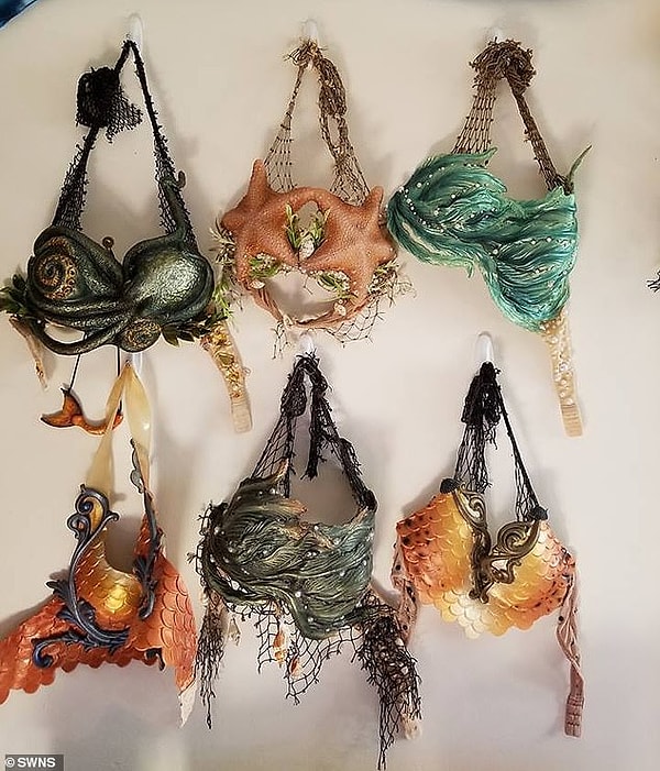 Стефани мечтала быть русалкой с детства.