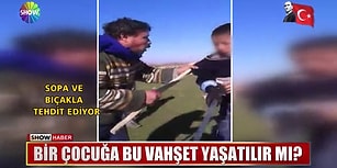 Top Oynarken Cam Kırdığı İçin Bir Çocuğun Üzerine Bıçakla Yürüyen Vicdansız!