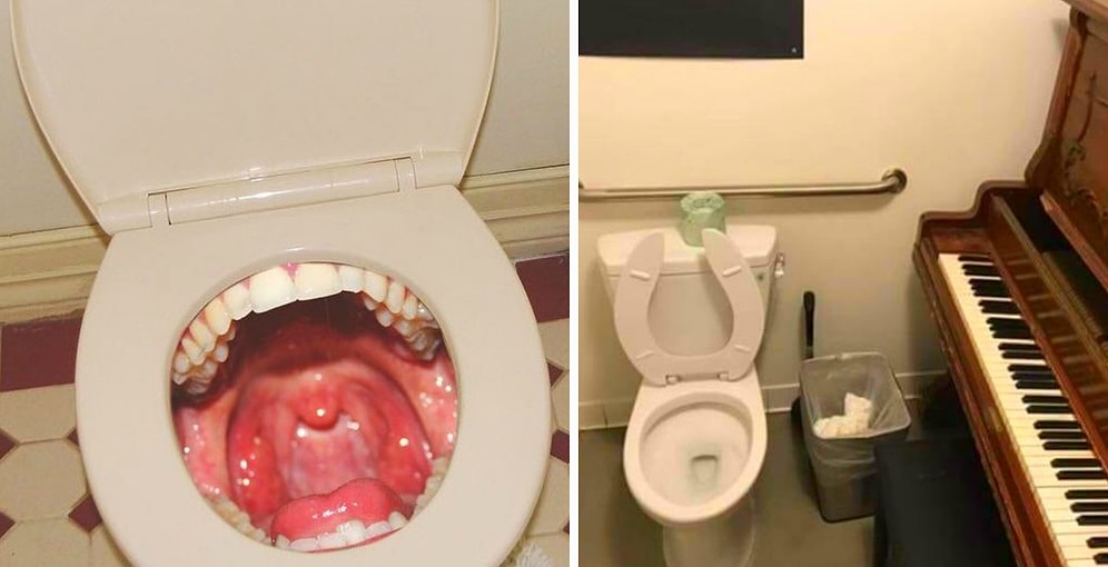 20 пугающих и странных туалетов, при виде которых вы скажете: «Спасибо, уже перехотелось»