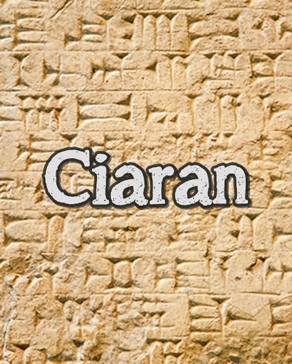 В первобытном обществе вас бы звали Киаран!