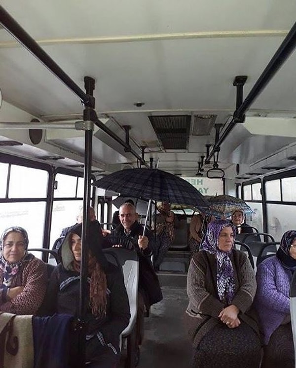 13. Двойная защита от дождя!