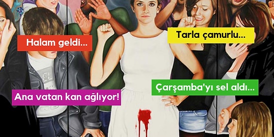 "Regl Oldum!" Demek Yerine Kullanılan Alternatifler ve Marketlerdeki Siyah Poşet Sorunu