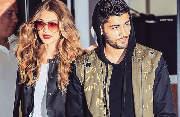 1. Gigi Hadid & Zayn Malik