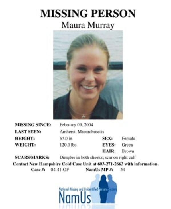 8. Maura Murray'in ortadan kaybolması