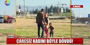 Kucağında Bebeği, Yanında İki Çocuğu Varken Kocasından Dayak Yiyen Kadın