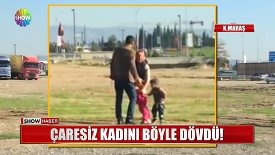 Kucağında Bebeği, Yanında İki Çocuğu Varken Kocasından Dayak Yiyen Kadın