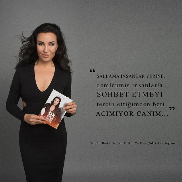 3. Kitaplarındaki cümlelerinin alıntı olmasıyla ve anlatacağı şeyleri aşırı ağdalı betimlelerle süslemesiyle yoran Nilgün Bodur