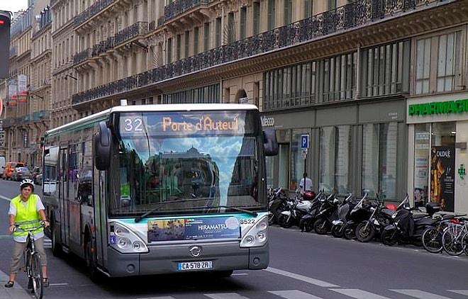 Paris'te Bir Otobüs Şoförü, Engelli Yolcuya Yer Vermedikleri İçin Bütün Yolcuları Otobüsten Kovdu!