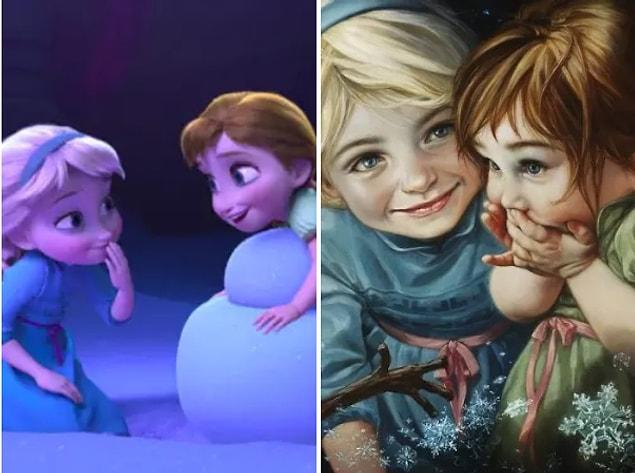 2. Elsa and Anna, Frozen (2013)